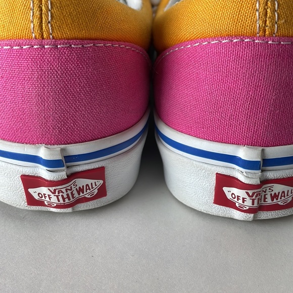 VANS•MULTI-COLOR BLOCK• WOMENS 8 / MENS 6.5 - Picture 6 of 8